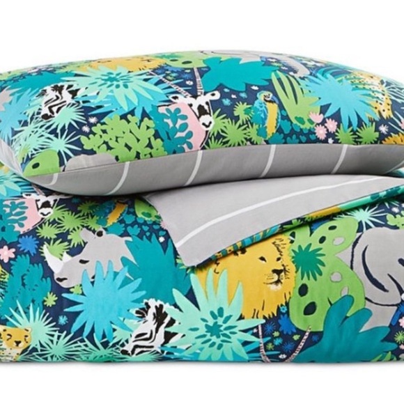 Macys Charter’s Club 2-pc Jungala Kids Comforter set (i have 2 available) - Picture 3 of 4